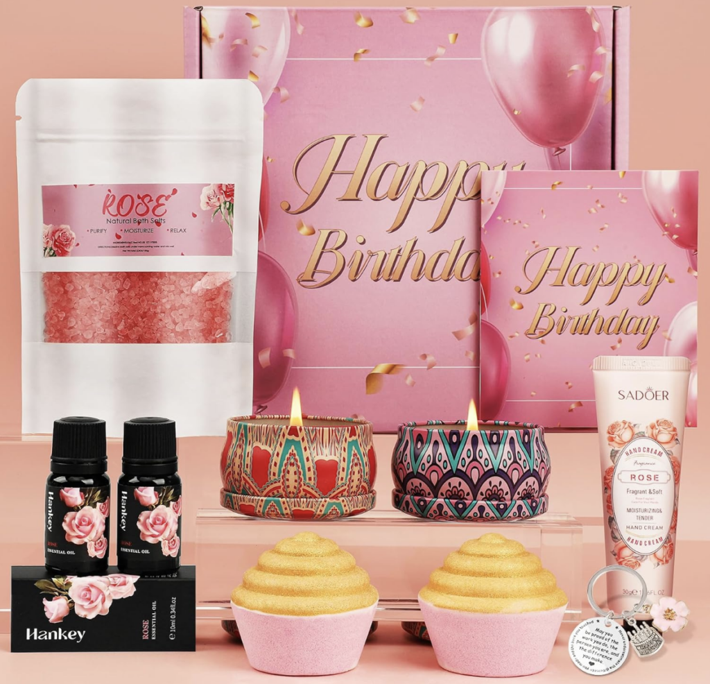 Happy Birthday Relaxing Spa Gift Basket!